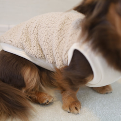 シープボア♡タンクトップ♡あったかファー♡もこもこ 9枚目の画像