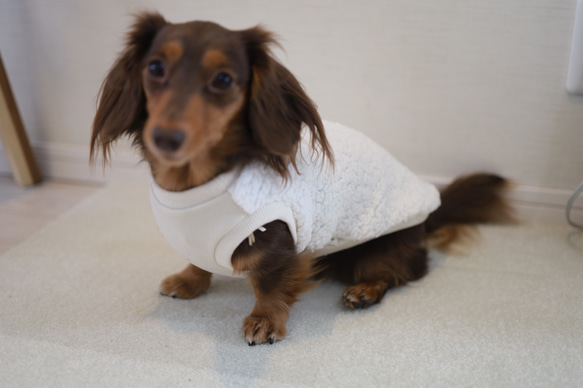 シープボア♡タンクトップ♡あったかファー♡もこもこ 10枚目の画像