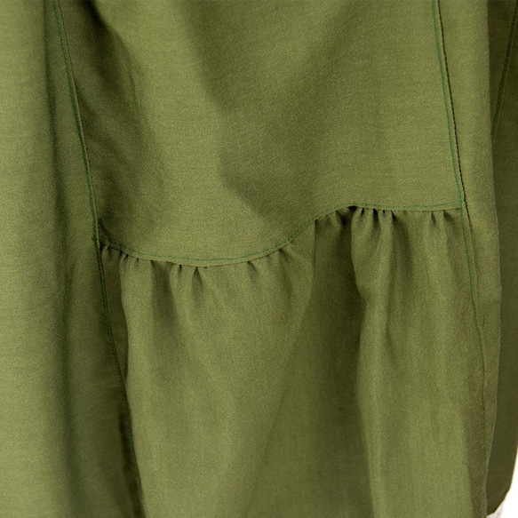 ランダムギャザーのスカート　L～LLサイズ 6枚目の画像