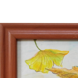 秋の時期におすすめ　色鉛筆画「落葉」 3枚目の画像