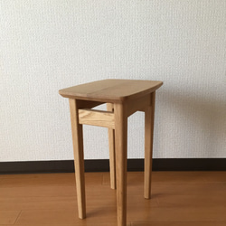 ナイトテーブル/ソファーサイドテーブル（オーク材） 7枚目の画像