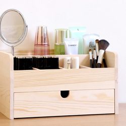 手作り家具 天然木材 木材 モダン 引き出し付き小物入れ おしゃれ 収納