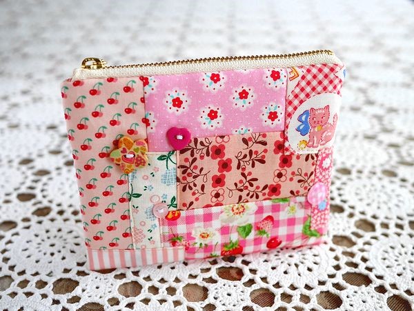 三角コーナーハンモック（小花柄・ピンク）春・秋仕様 ポーチ 【公式通販】