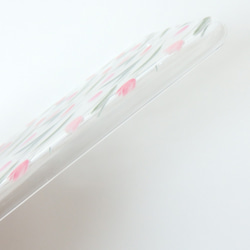 チューリップのスマホケース（クリア）iPhone7/8/SE2/XR/X/XS/11/12/13/14/15/16対応 6枚目の画像