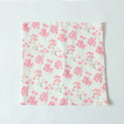 早割♪春まで限定〈特集掲載〉桜のふわふわガーゼハンカチと風呂敷ギフト〈早割中♪〉母の日 ギフト 送別 誕生日 春 4枚目の画像