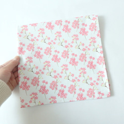 早割♪春まで限定〈特集掲載〉桜のふわふわガーゼハンカチと風呂敷ギフト〈早割中♪〉母の日 ギフト 送別 誕生日 春 5枚目の画像