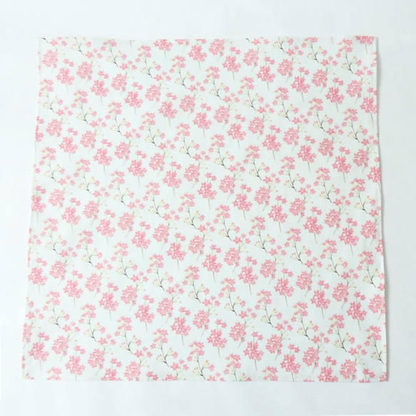早割♪春まで限定〈特集掲載〉桜のふわふわガーゼハンカチと風呂敷ギフト〈早割中♪〉母の日 ギフト 送別 誕生日 春 6枚目の画像