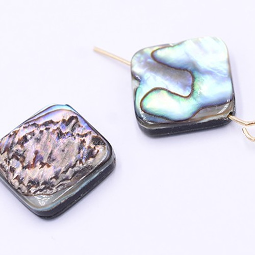 ★特選一連★本日のNEW一連☆虹色光沢【アバロニ(アバロン)シェルビーズ連】❤️ ☆特選一連☆本日のNEW一連☆虹色光沢【アバロニ(アバロン)シェル