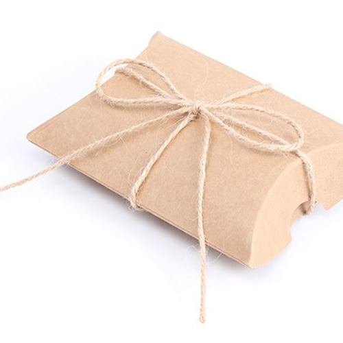 アートカード付きギフトボックス 六角カートン 渦型 クラフト 160×40×160:化粧箱net【紙箱/小箱