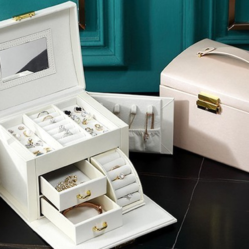 ジュエリーケースセット T178-2 1個 ジュエリーケース ジュエリーボックス ジュエリー収納