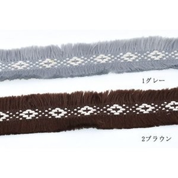 Q338-3 3m カラーナイロンレーステープNo.10 全4色 幅29〜31mm 3X【1m】 1枚目の画像