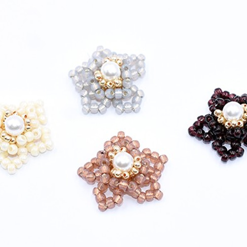 ピース B862-b-16 150個 ガラスビーズ ガラスクリアビーズ ソロバンカット 4mm