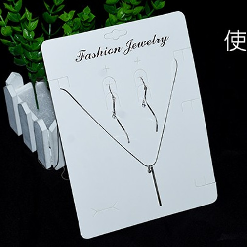 Q574 40枚 アクセサリー台紙 多用途ペーパータグ 14×19cm 2X【20枚  