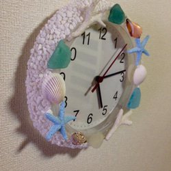 人魚姫のかけ時計 2枚目の画像
