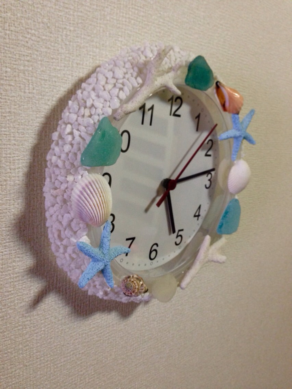 人魚姫のかけ時計 2枚目の画像