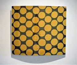 アーチ型ファブリックパネル(みず玉)