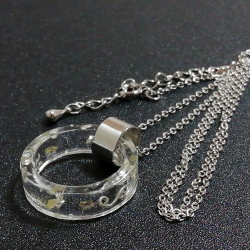 癒しのオルゴナイト❤️ブラックルチルクオーツ ＋ルチルクオーツ の