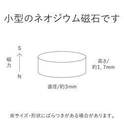 【送料無料】小型　ネオジウム磁石　50個組 2枚目の画像