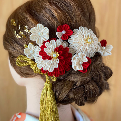 袴　髪飾付　150センチ 袴髪飾付150センチ