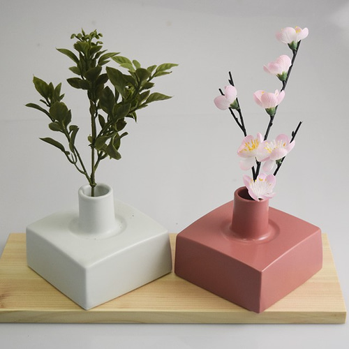 ひな飾り 正月飾り 雛飾り クリスマス ペア一輪挿しセット ミニ門松