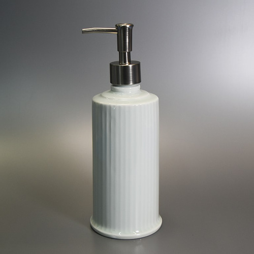 ★激レア希少！1900s★ NY ソープディスペンサー 陶器 絞り器 セット ☆激レア希少！1900s☆ NY ソープディスペンサー 陶器 絞り器