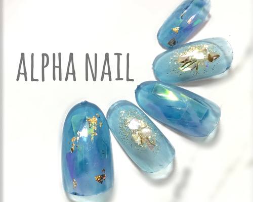 藍ページ 2点分 ネイルチップオーダー 藍ページ 2点分 ネイルチップオーダー オーダー ネイルチップ