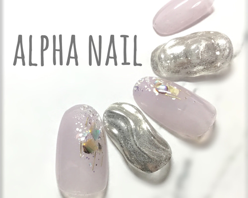 うねうねミラーネイル ネイルチップ（つけ爪） alpha nail 通販