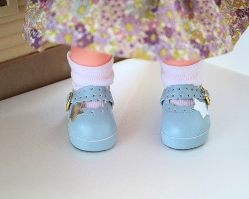 サックス】メルちゃん ソランちゃん アニメータードール 履ける靴 60