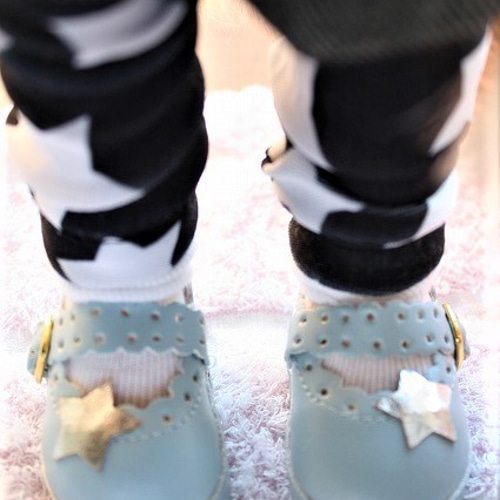 【オーダー受付】靴★メルちゃん・ソランちゃん達用 ソランちゃん メルちゃんのブーツ☆ 合皮 （ダークブラウン