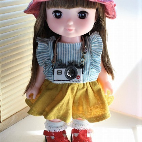 白】メルちゃん ソランちゃん アニメーターdoll 靴65㎜×35