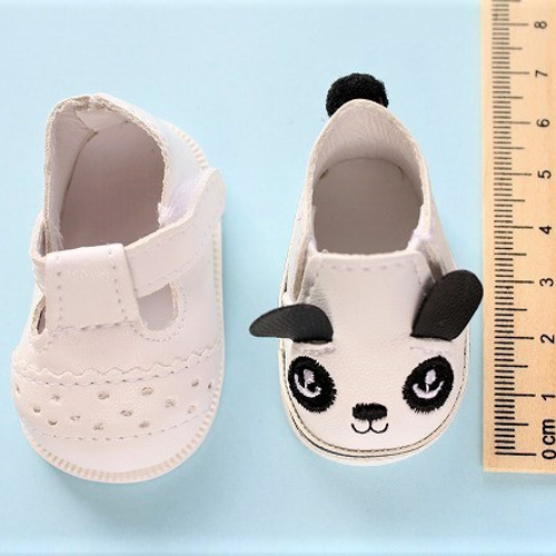 パンダ】メルちゃん ソランちゃん など 素足にぴったりサイズの靴 5.5