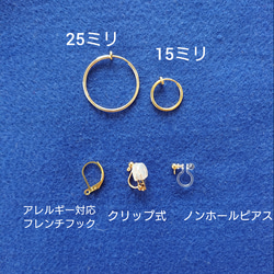 宝石質AAA  アメジストとクリスタルのイヤリング 5枚目の画像