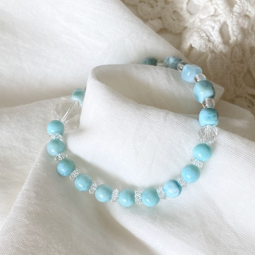 ラリマー＊SEASONS：儚い思い出 ブレスレット PEKO 通販 11683557