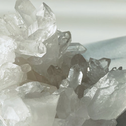 天然石のインテリア＊大自然からの贈り物を日常に✴︎トマスゴンサガ水晶クラスター 8枚目の画像