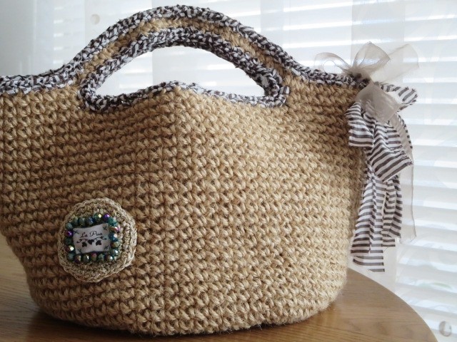 麻ひもバッグの新しい魅力♡使うたびテンション上がる「カワイイ！♡」2922