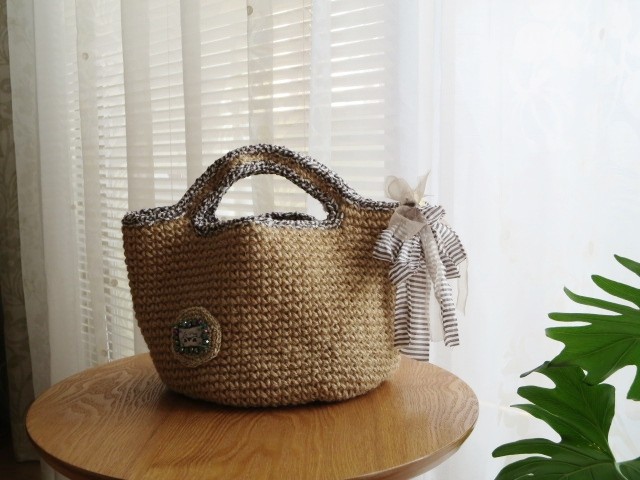麻ひもバッグの新しい魅力♡使うたびテンション上がる「カワイイ！♡」2922