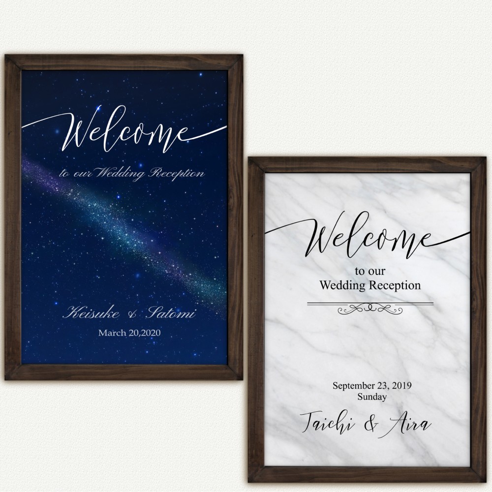 ˚✧₊⁎結婚式 書道のお名前ウェルカムボード♡シンプルで可愛いデザイン！ ✧₊⁎結婚式 書道のお名前ウェルカムボード♡シンプルで可愛い
