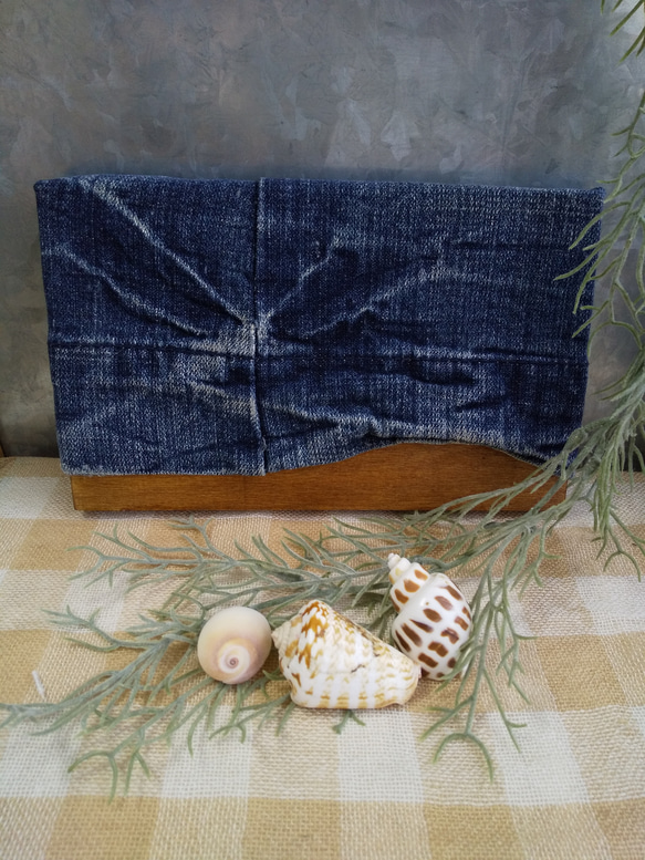 デニムアートパネル 絵画 アオイタマヨ 通販 9919515｜Creema(クリーマ