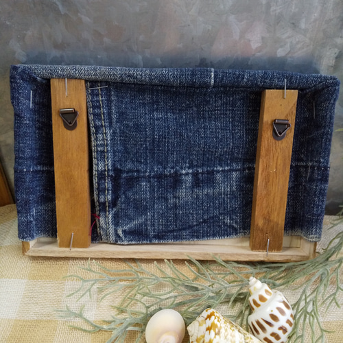 デニムアートパネル 絵画 アオイタマヨ 通販 9919515｜Creema(クリーマ