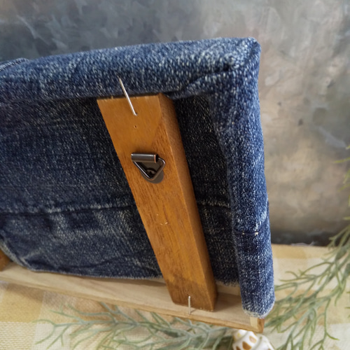 デニムアートパネル 絵画 アオイタマヨ 通販 9919515｜Creema(クリーマ