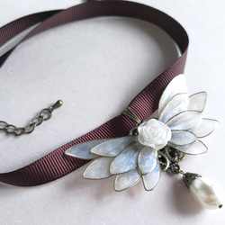 The  Angel  Wings  Choker necklace 第3張的照片