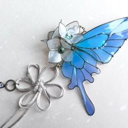 Four seasons butterfly hair stick / hair comb 第4張的照片