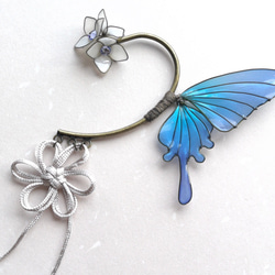 Japanese Fourseason  colored Butterfly ear cuff 第1張的照片