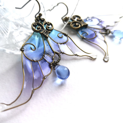 【Windine】 Water spirit pierced earrings 第3張的照片