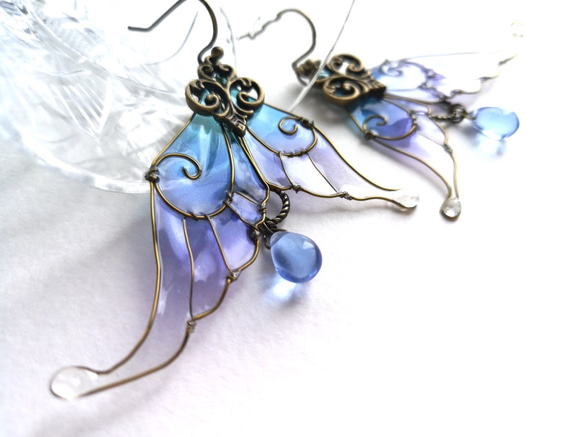 【Windine】 Water spirit pierced earrings 第3張的照片