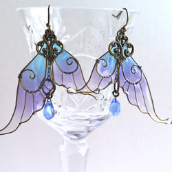 【Windine】 Water spirit pierced earrings 第4張的照片