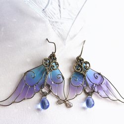 【Windine】 Water spirit pierced earrings 第7張的照片