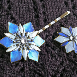 frozen * Fractal the snowflake hairpin 第1張的照片