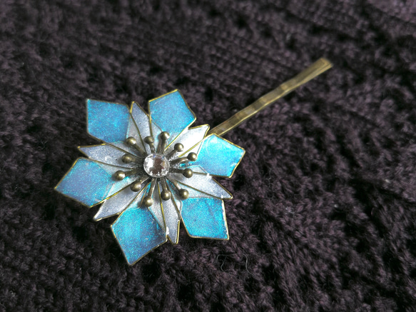 frozen * Fractal the snowflake hairpin 第5張的照片