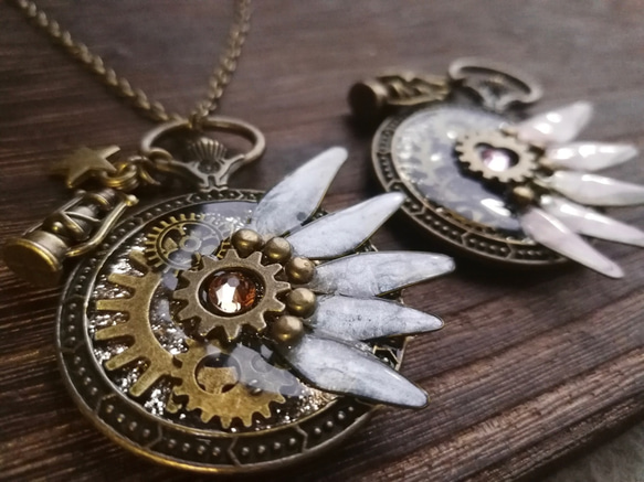 Ornithopter⁑Auto(Mechanism) Wing Pocket watch — Pendant 第1張的照片